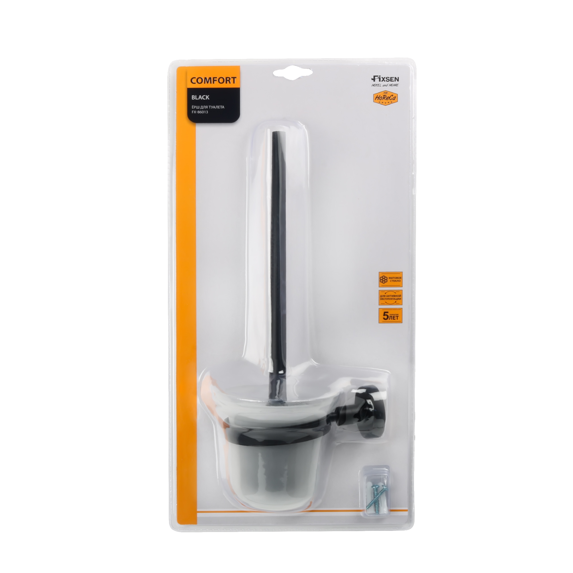 Ерш для туалета черный FIXSEN Comfort Black (FX-86013) Ерш для туалета черный FIXSEN Comfort Black (FX-86013)