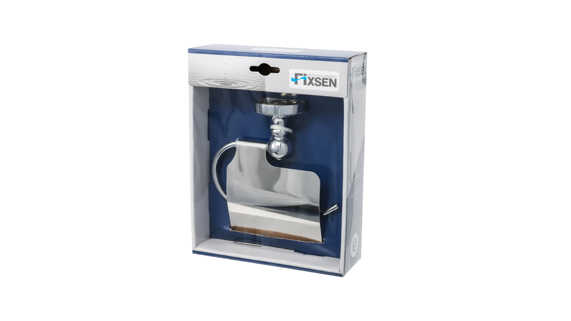 Бумагодержатель с крышкой FIXSEN Style (FX-41110) Бумагодержатель с крышкой FIXSEN Style (FX-41110)