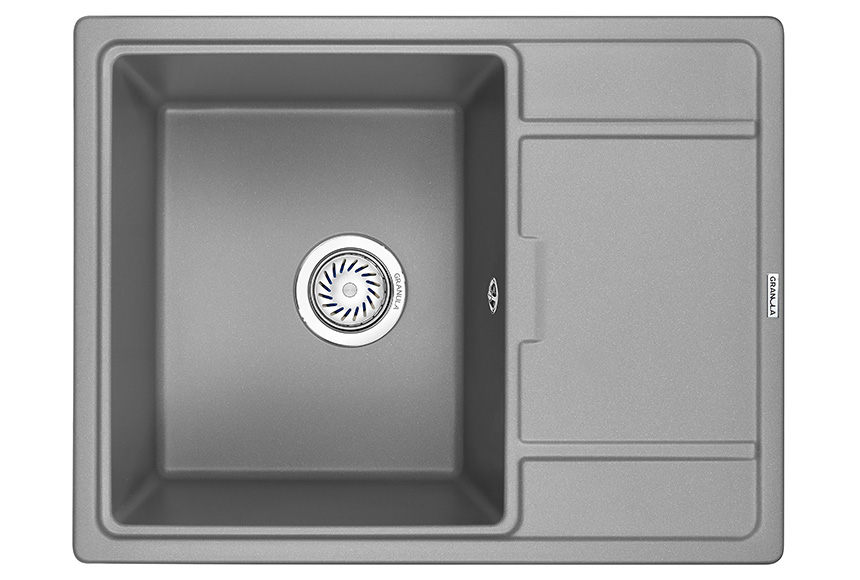 Кухонная мойка GRANULA (6503, АЛЮМИНИУМ) Кухонная мойка GRANULA (6503, АЛЮМИНИУМ)