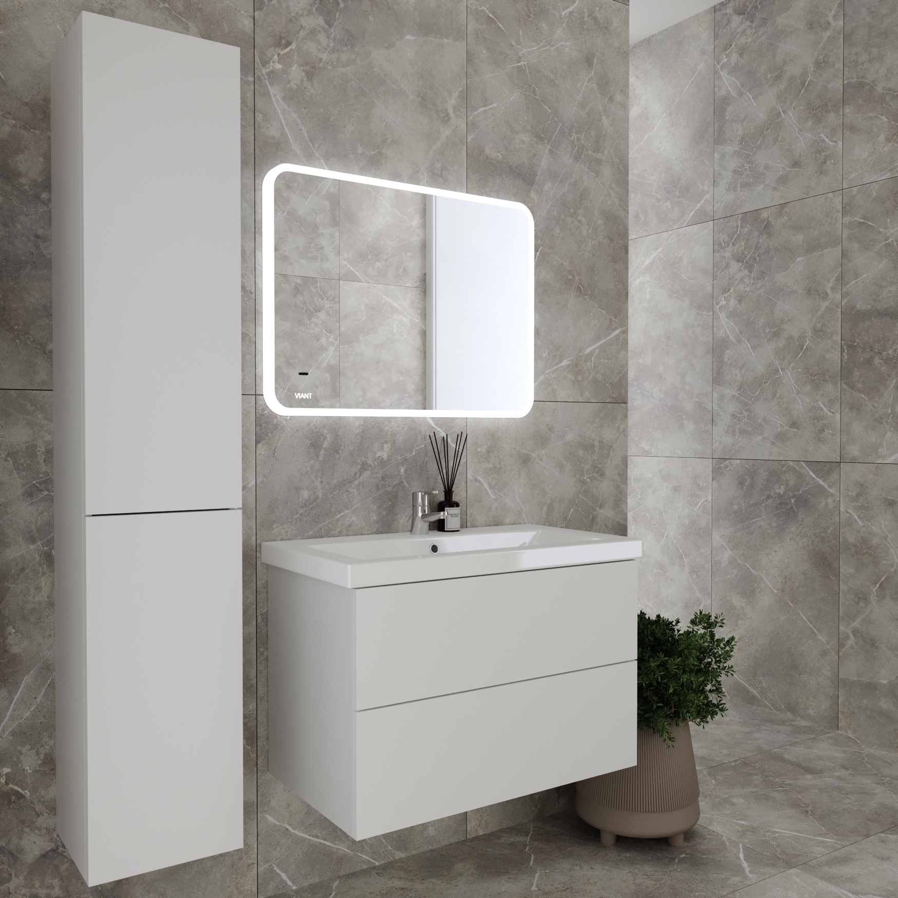 Шкаф-пенал VIANT СОФИЯ 30 подвесной белый (VSOF300-PENR) Шкаф-пенал VIANT СОФИЯ 30 подвесной белый (VSOF300-PENR)