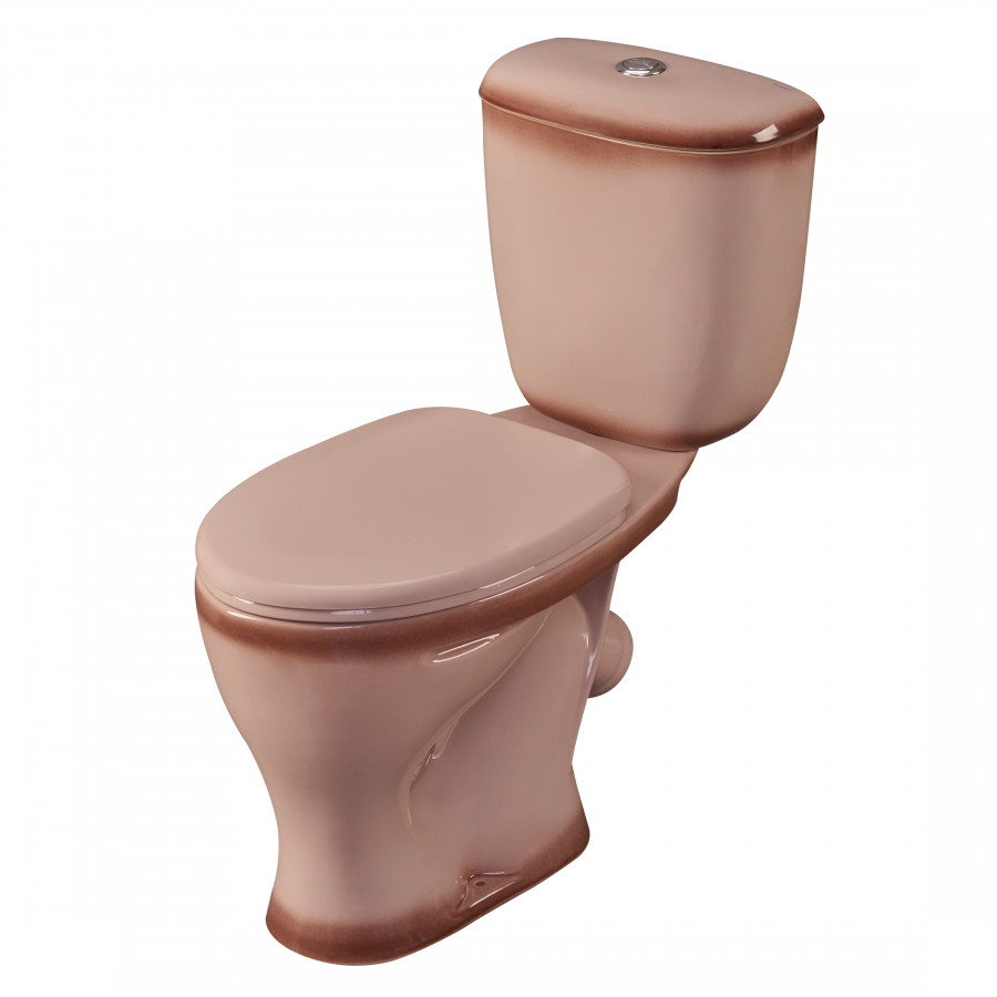 Унитаз-компакт "Воротынский" косой выпуск, с кнопочной арматурой и сиденьем, бежевый  SANTERI Унитаз-компакт "Воротынский" косой выпуск, с кнопочной арматурой и сиденьем, бежевый  SANTERI