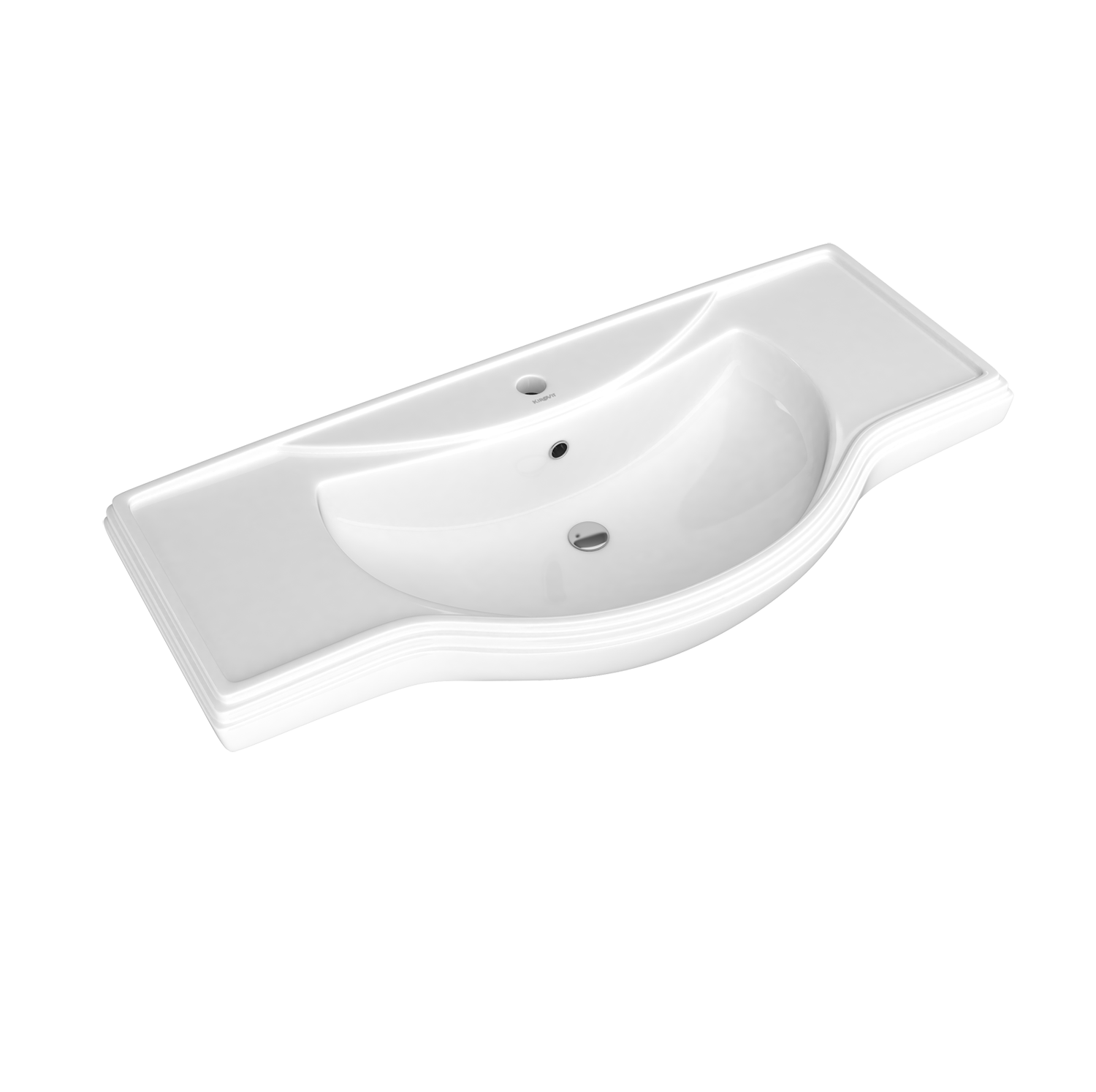 Раковина KIROVIT Классик 1050 мебельная белый (Вн Крв15) 4640021060926