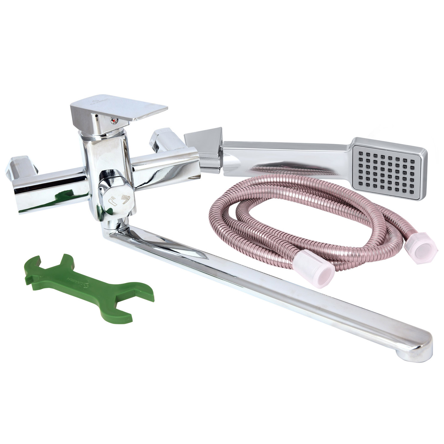 Смеситель для ванны СЛАВЕН Коттедж СЛ-ОД-Н31 хром