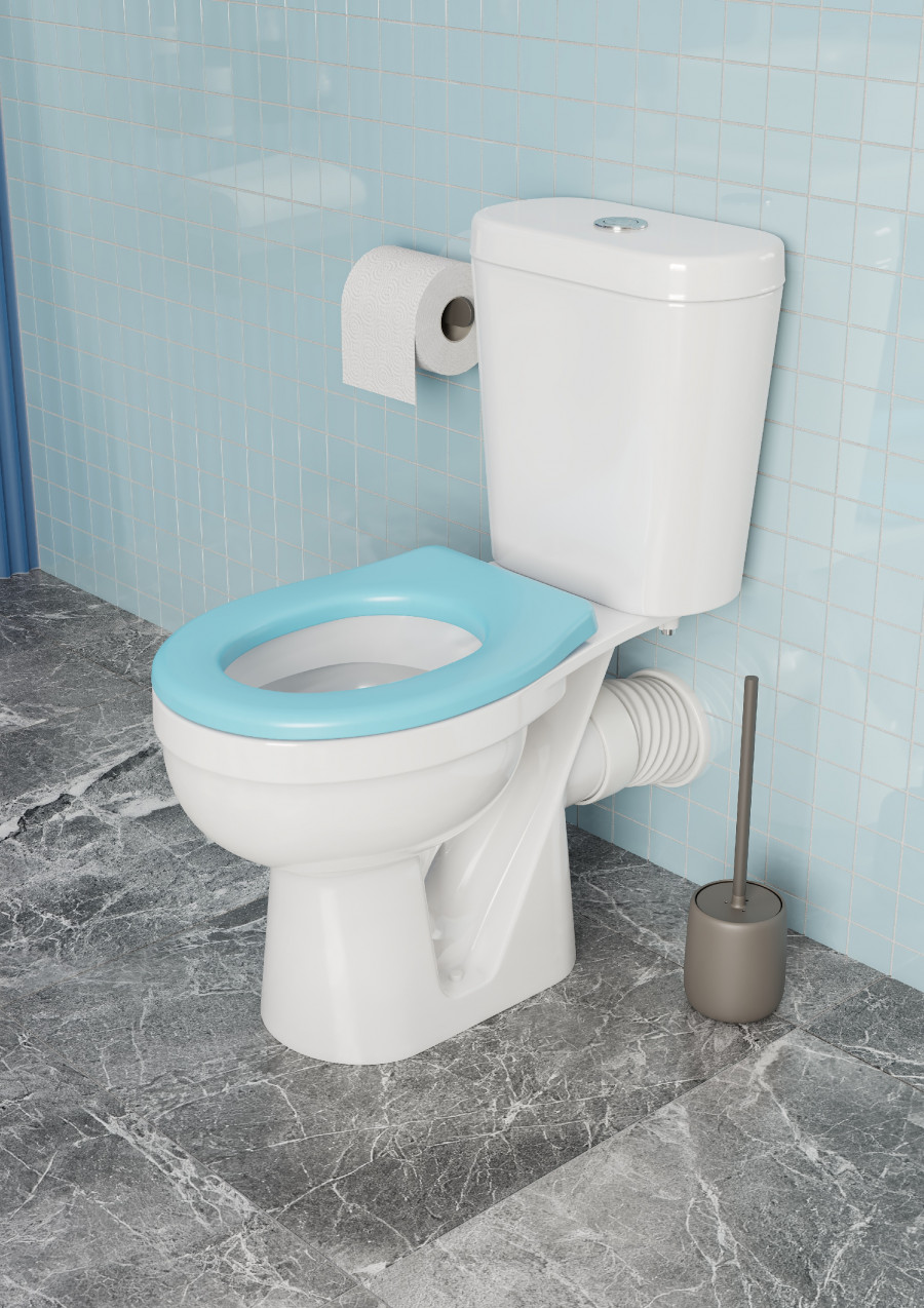 КАСПЕР Сиденье  для детского унитаза, пп, синее, САНТЕК КАСПЕР Сиденье  для детского унитаза, пп, синее, САНТЕК