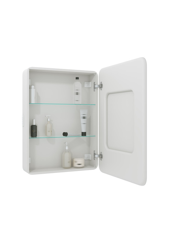 Зеркало-шкаф Elliott LED 600х800 правый с розеткой