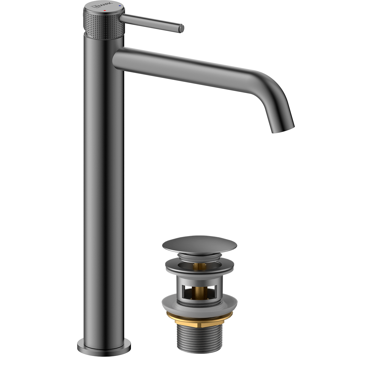 Смеситель Beluga LMF-8015B-GM для раковины высокий