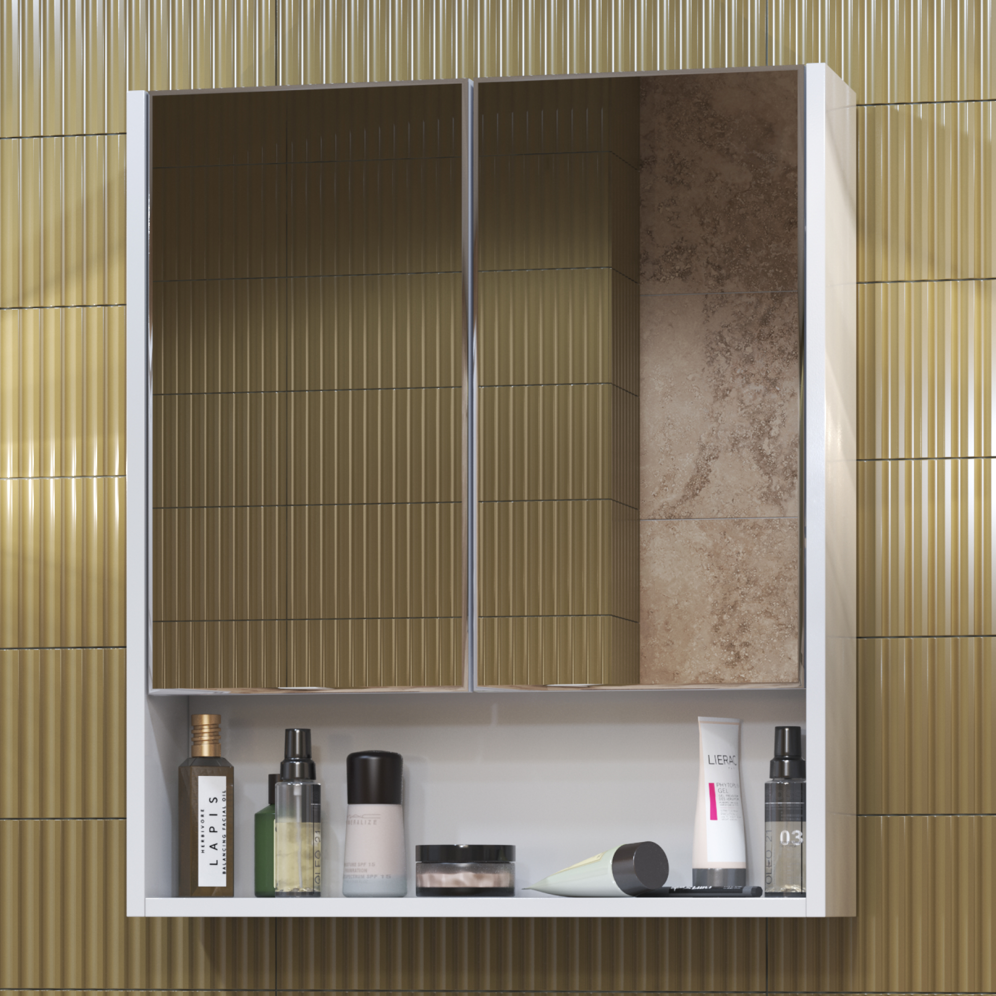 Зеркальный шкаф VIGO Urban 60 подвесной белый (zsh.URB.60) Зеркальный шкаф VIGO Urban 60 подвесной белый (zsh.URB.60)