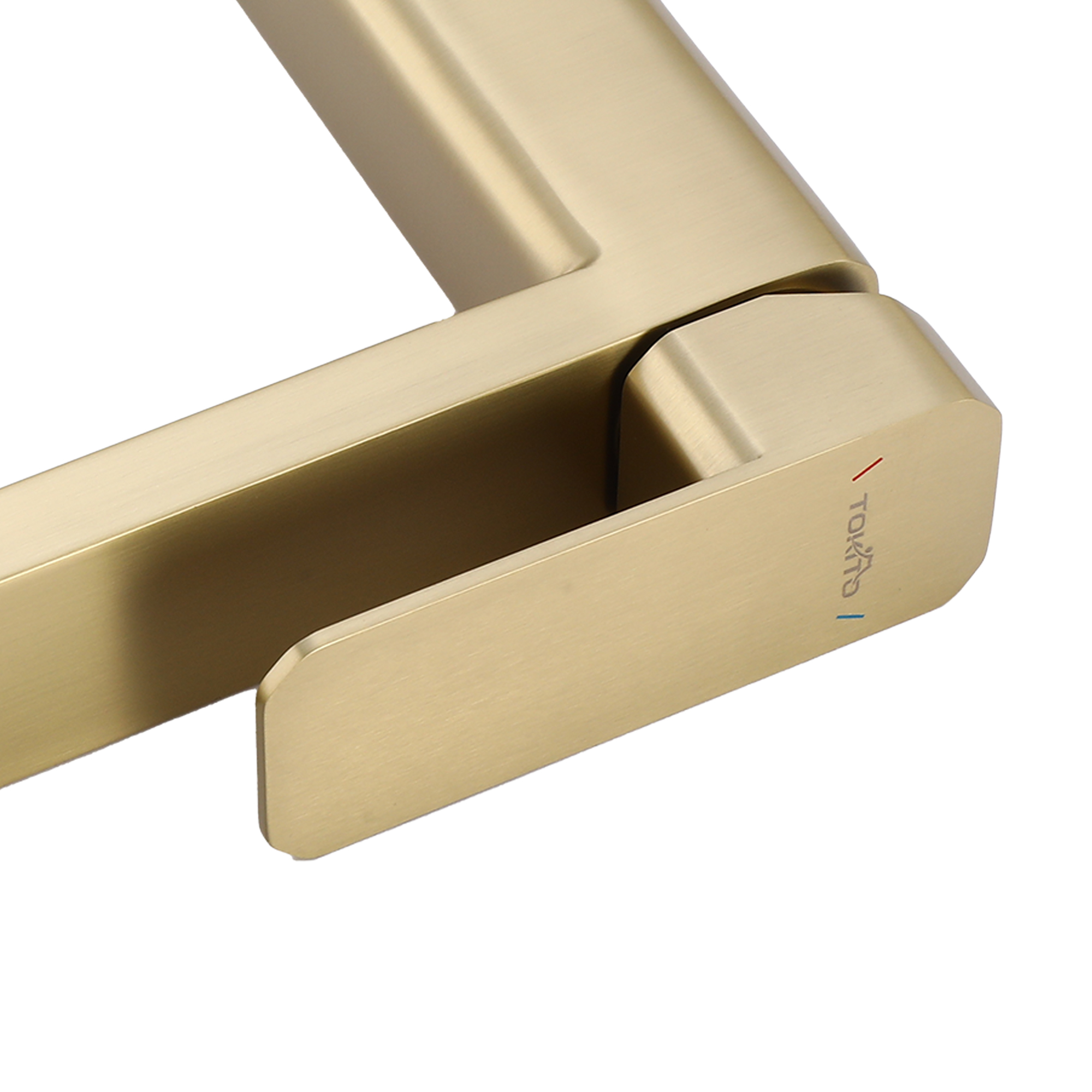 AOMORI Смеситель для умывальника, брашированное золото, TOKITO