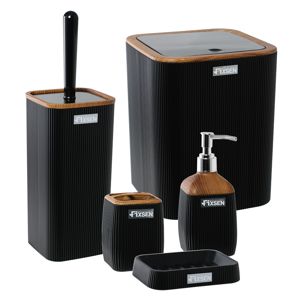 Диспенсер (300 мл) Fixsen BLACK WOOD FX-401-1 Диспенсер (300 мл) Fixsen BLACK WOOD FX-401-1