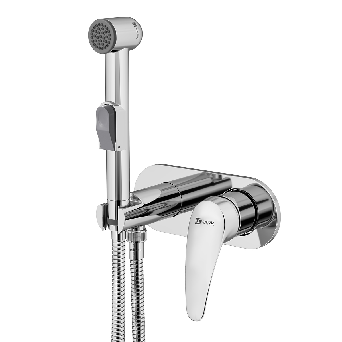 Смеситель Lemark Linara LM0419C с гигиеническим душем, встраиваемый Смеситель Lemark Linara LM0419C с гигиеническим душем, встраиваемый