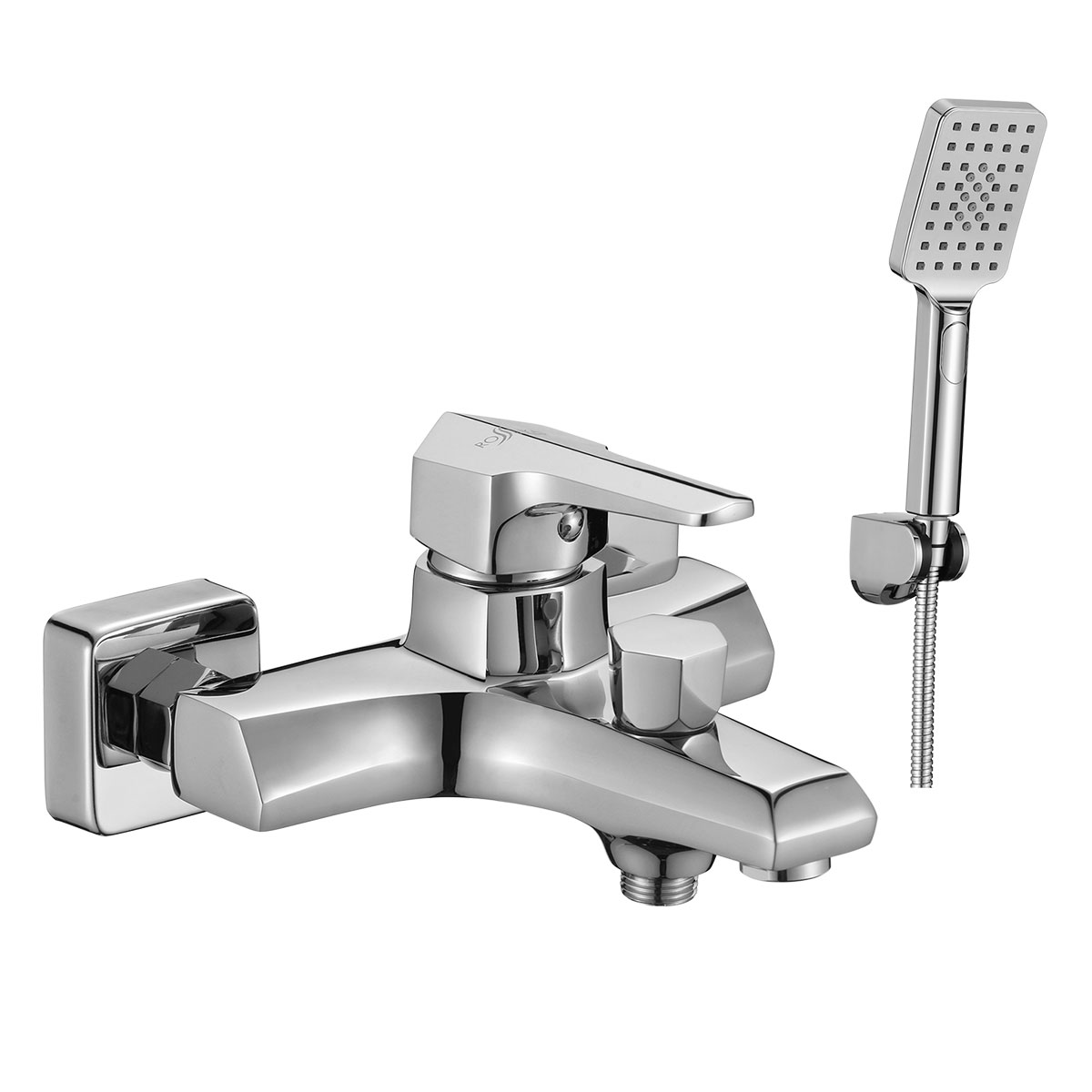 RS44 Смеситель для ванны, монолит.излив , р/ОД, хром, ROS, RS44-30