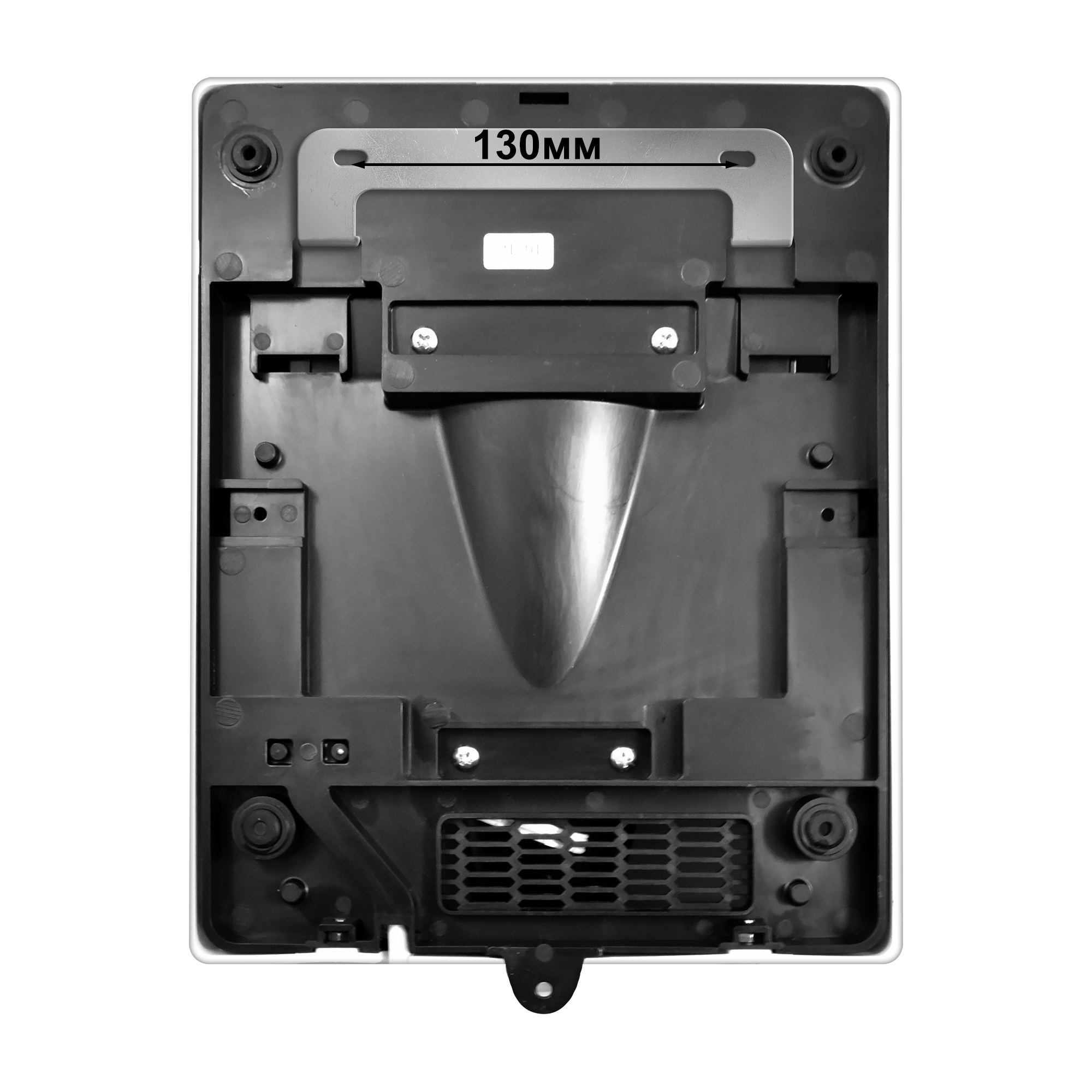 Электросушитель для рук PUFF-8810 высокоскоростной, белый 1,2 кВт (1401.376)