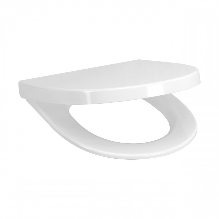MERIDIAN  Cиденье и крышка для унитаза, с механизмом Soft-Closing, материал Supralit, белое. ROCA  MERIDIAN  Cиденье и крышка для унитаза, с механизмом Soft-Closing, материал Supralit, белое. ROCA
