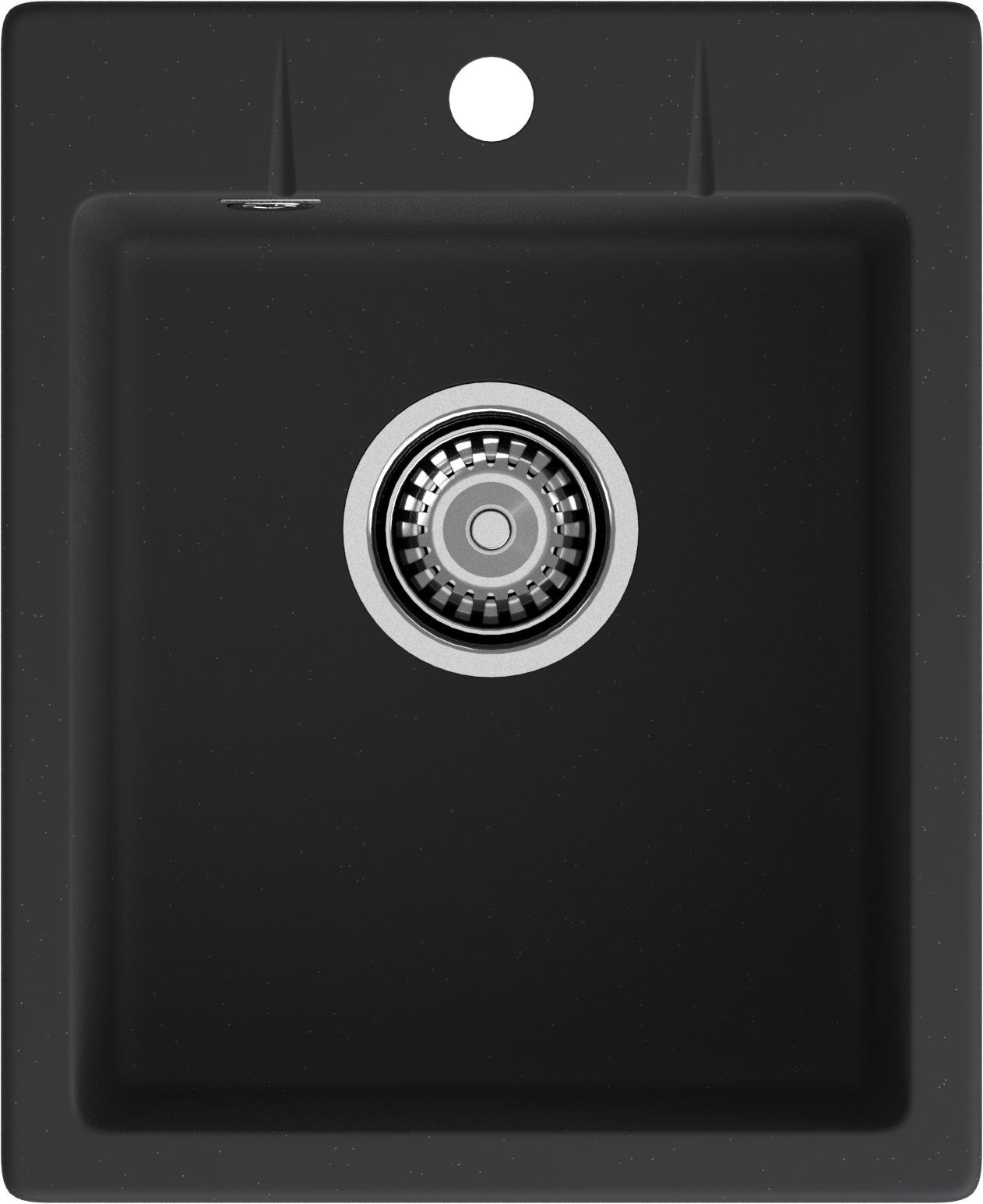 GRANFEST Мойка URBAN 240  1-чаша 400*490мм черный арт.GF-UR- GRANFEST Мойка URBAN 240  1-чаша 400*490мм черный арт.GF-UR-