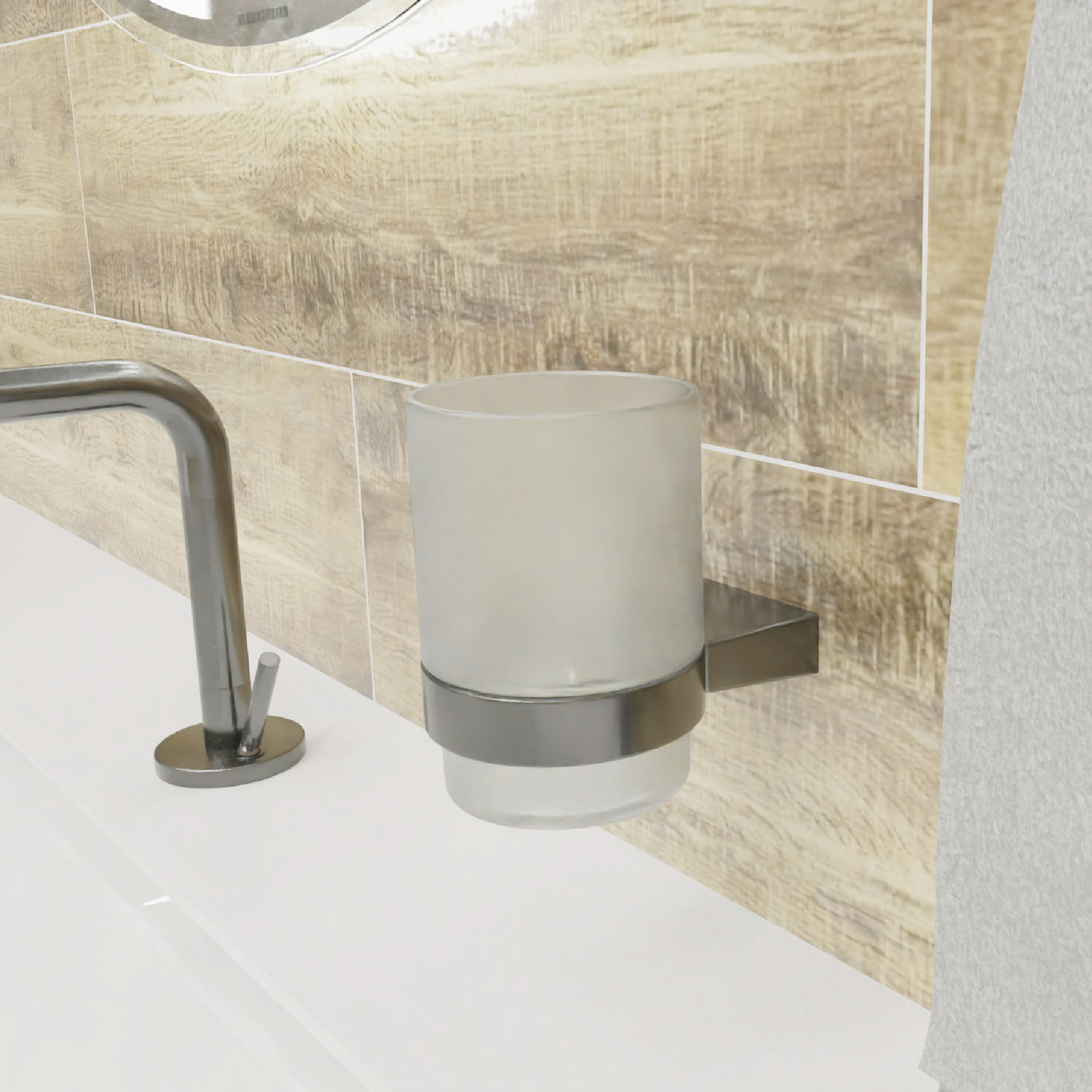 Подстаканник одинарный  FIXSEN Trend Graphite (FX-98006) Подстаканник одинарный  FIXSEN Trend Graphite (FX-98006)