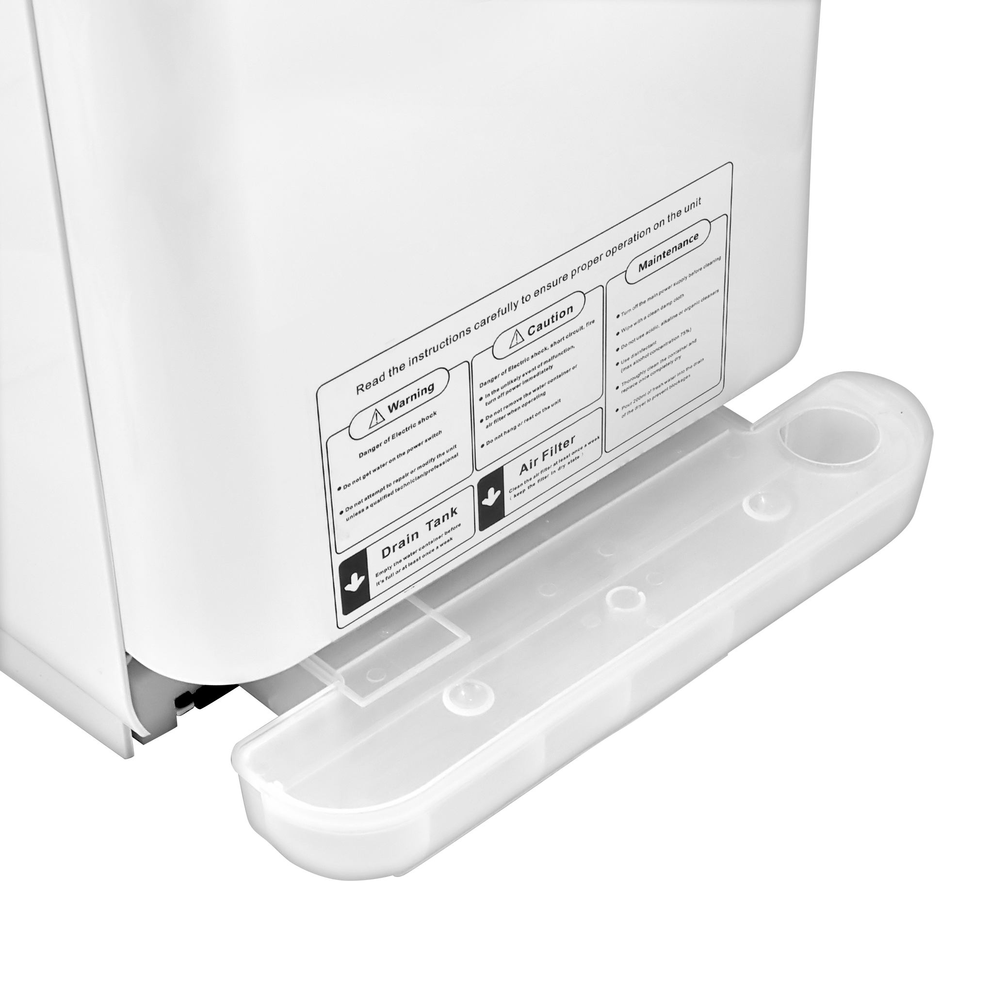 Электросушитель для рук PUFF-8878UV погружной, белый 2 кВт (1401.399)