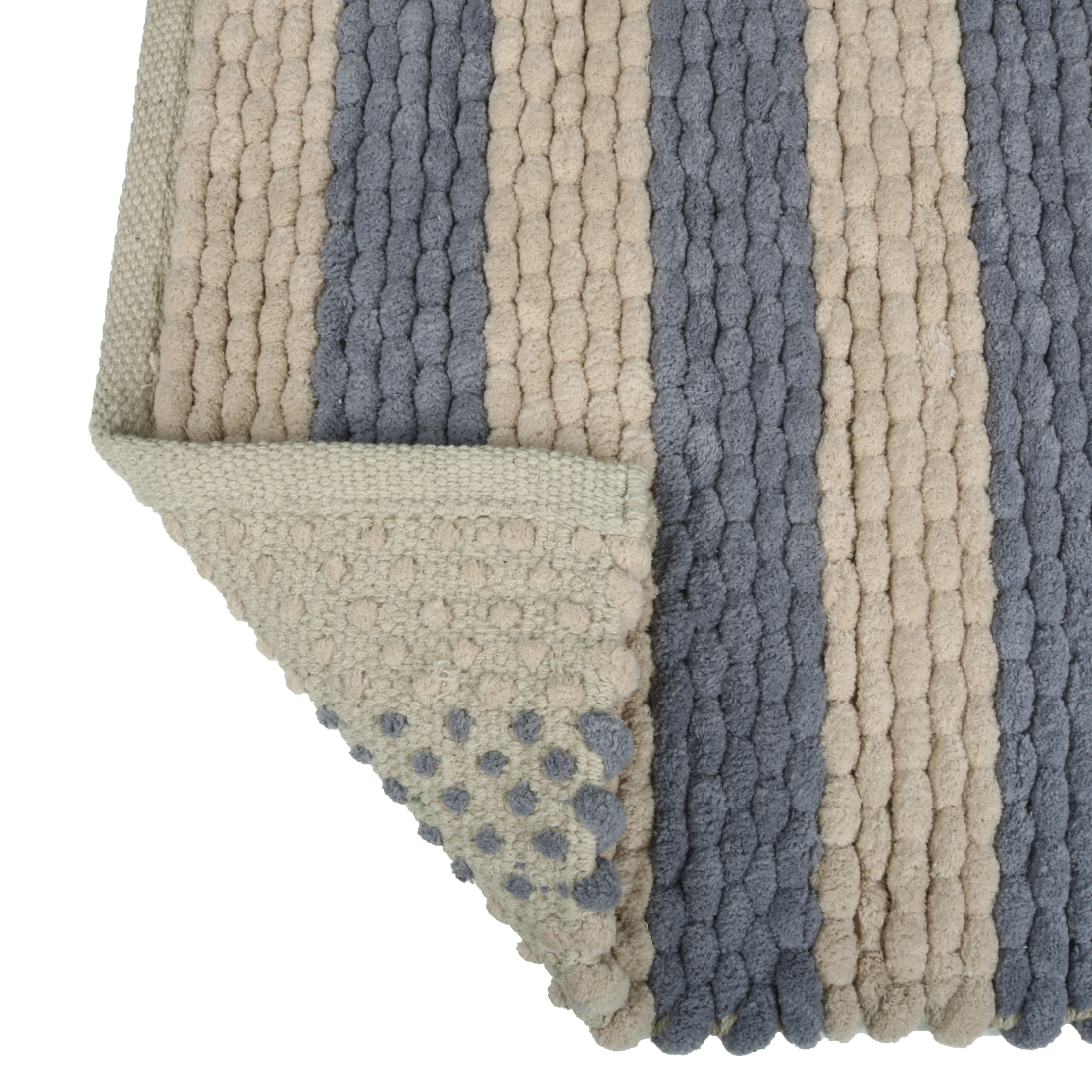 Коврик для ванной 1-ый Fixsen AMBER, FX-8040W, mix синий+бежевый, 50х80см  Коврик для ванной 1-ый Fixsen AMBER, FX-8040W, mix синий+бежевый, 50х80см