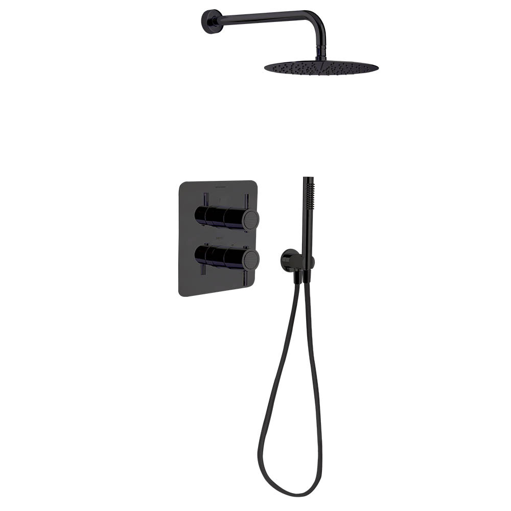 Встраиваемая термостатическая душевая система с тропическим душем и душевым комплектом ODISEA K39870