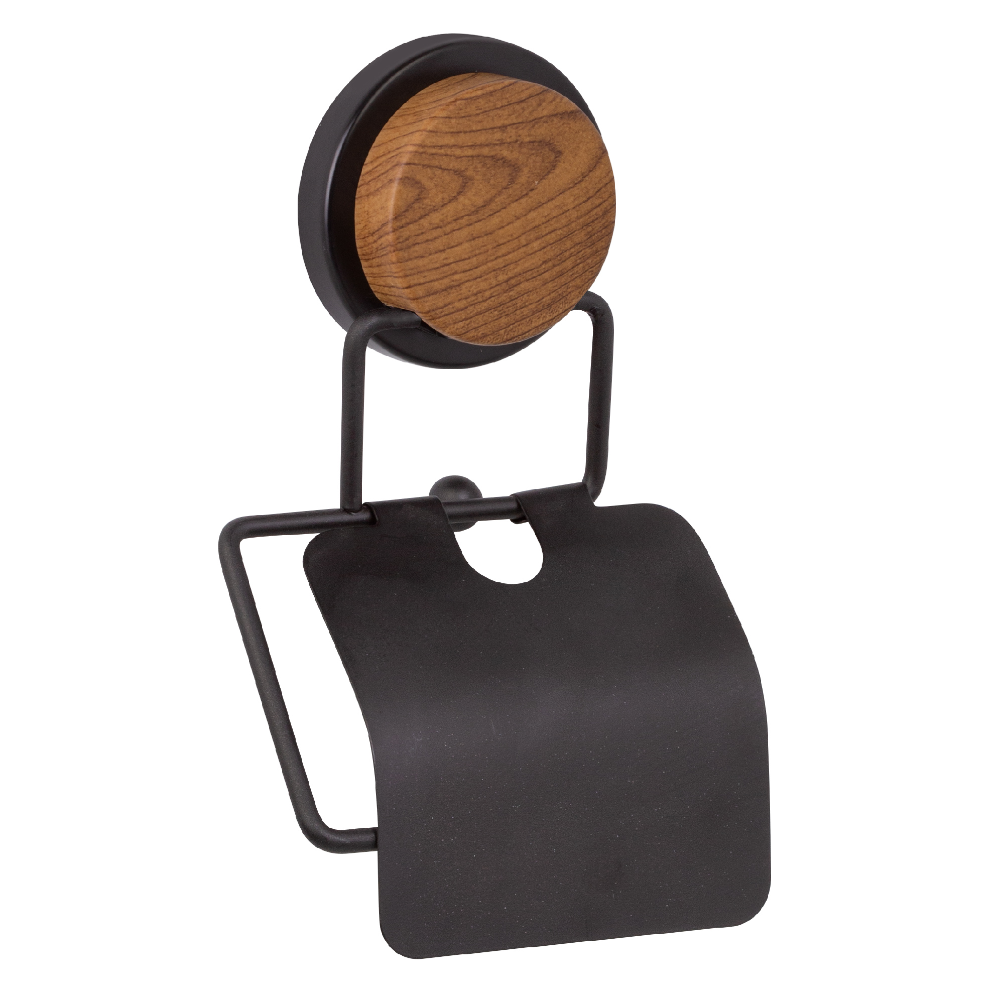 Бумагодержатель с крышкой FIXSEN Magic Wood FX-46010) Бумагодержатель с крышкой FIXSEN Magic Wood FX-46010)