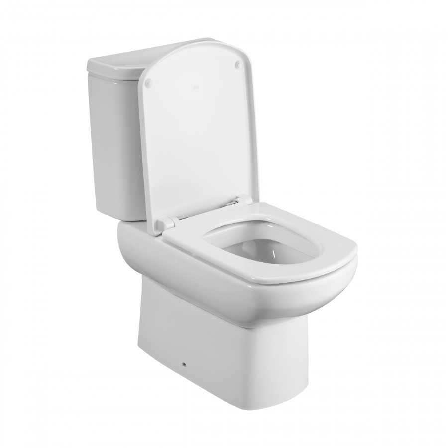 DAMA SENSO Чаша унитаза, двойной выпуск, установ. компл., упаков. в коробку.  ROCA DAMA SENSO Чаша унитаза, двойной выпуск, установ. компл., упаков. в коробку.  ROCA