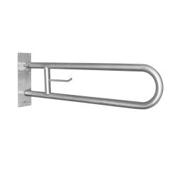 Поручень полукруглый для людей с ограниченными возможностями 800мм.  Матовый Поручень полукруглый для людей с ограниченными возможностями 800мм.  Матовый