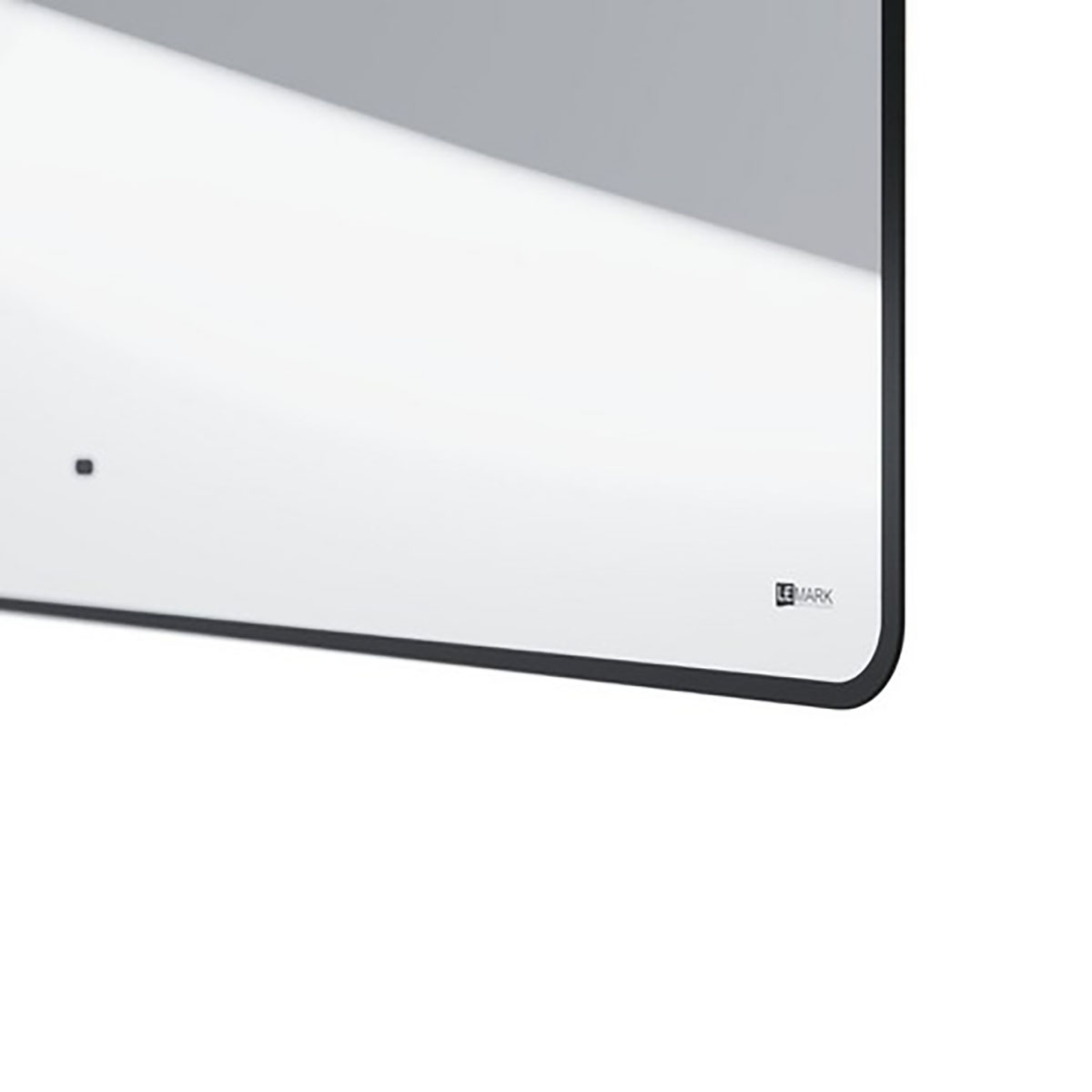Зеркало Lemark MIOBLACK 90х80 см с интерьерной подсветкой, с подогревом Зеркало Lemark MIOBLACK 90х80 см с интерьерной подсветкой, с подогревом
