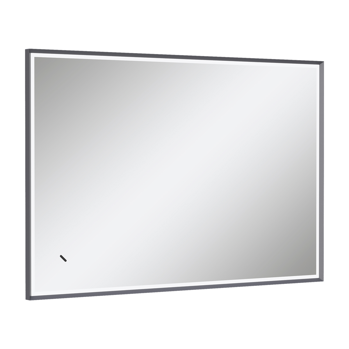 Зеркало EQUIL Smile LED 100 серый муар