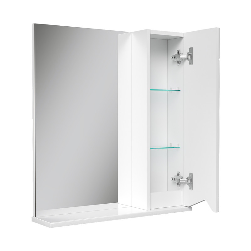 Зеркало-шкаф Pronto 60 правый, белый, VOLNA