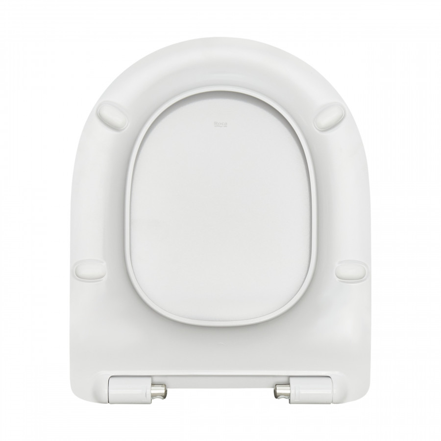 LEON SLIM Сиденье и крышка для унитаза, дюропласт., с механизмом Soft-Closing, белое. ROCA LEON SLIM Сиденье и крышка для унитаза, дюропласт., с механизмом Soft-Closing, белое. ROCA