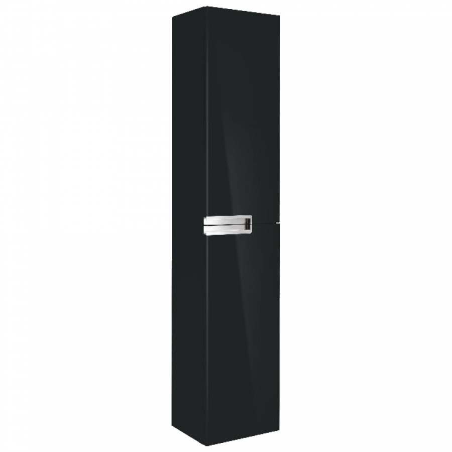 VICTORIA NORD Black Edition Шкаф-колонна 30, черный глянец, ROCA