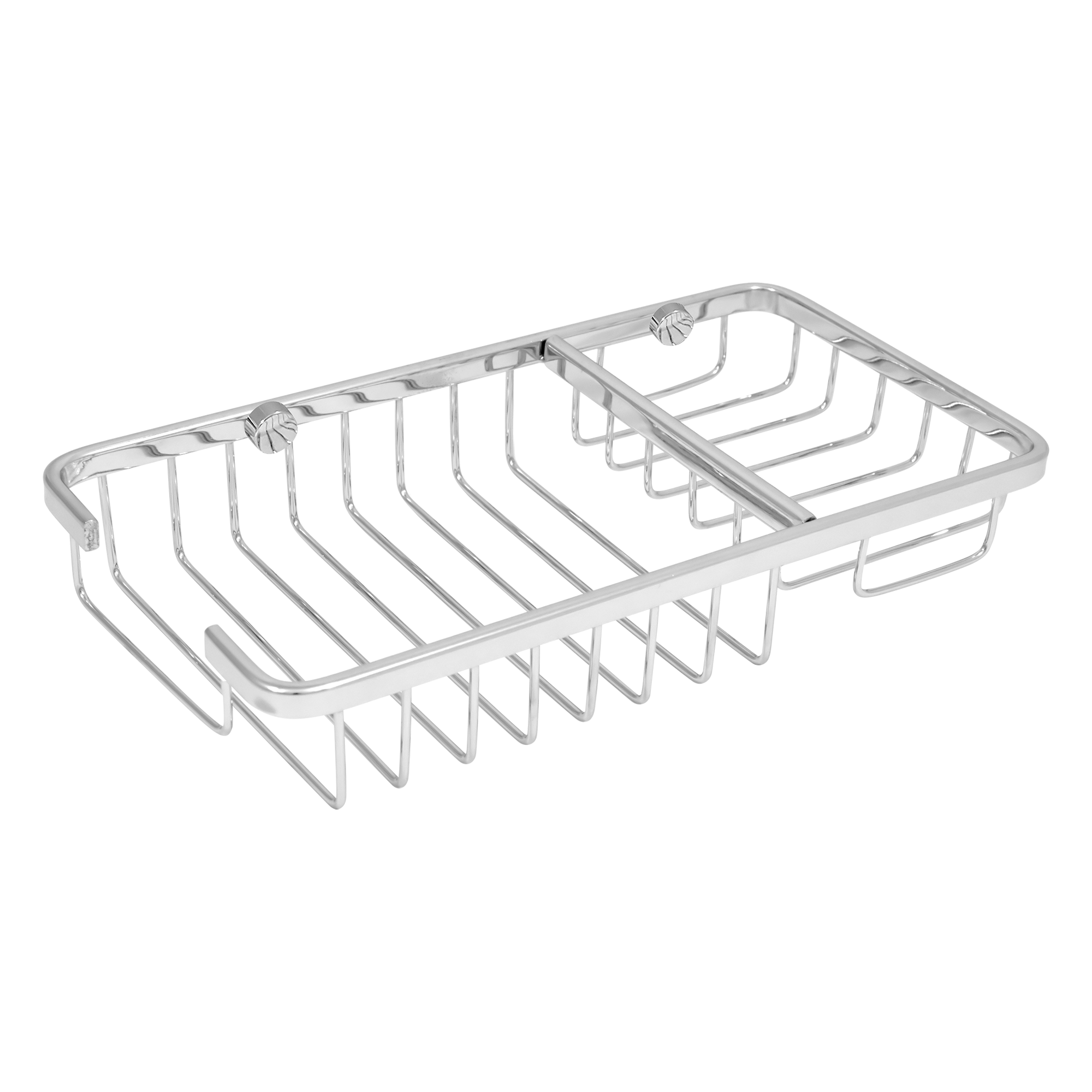Полка решетчатая «Solinne», 11081, хром, Коллекция Base