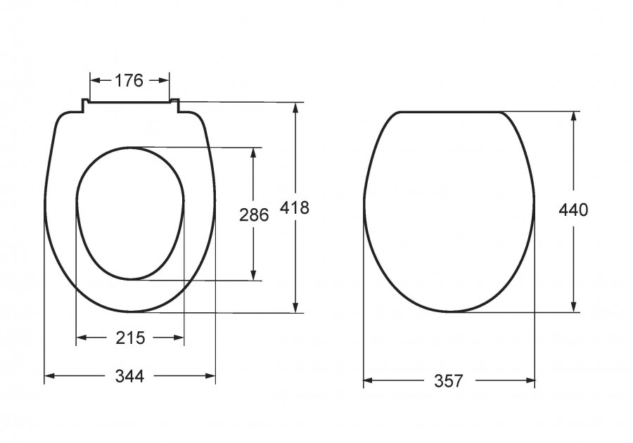 VICTORIA NORD Сиденье и крышка для унитаза, дюропласт., белое. ROCA