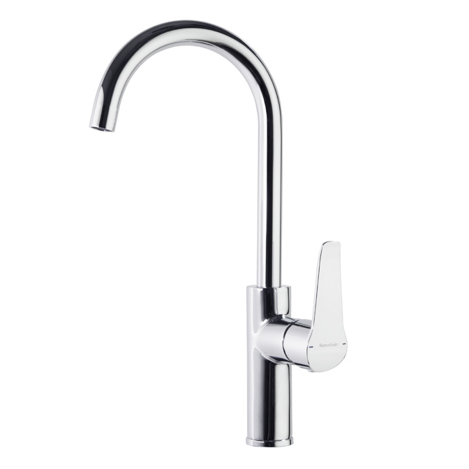 Смеситель высокий для кухни однорычажный YPSILON PLUS 640602