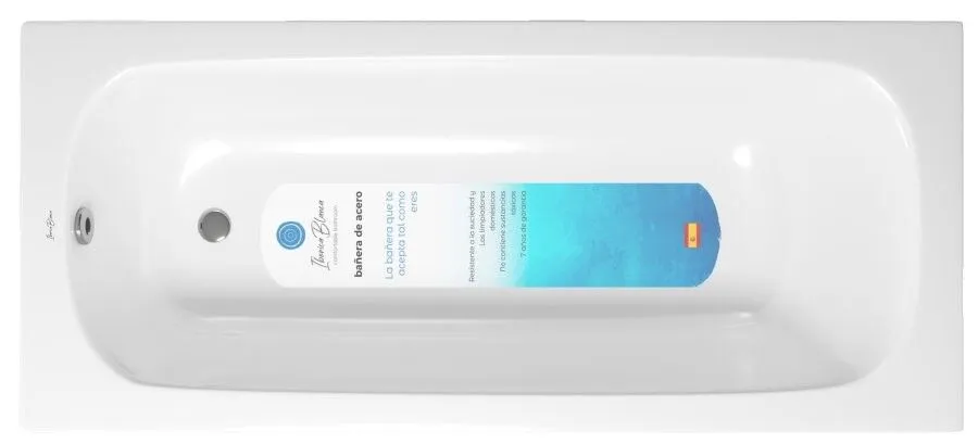 Ванна стальная IBERICA BLANCA ARANDA белая 1700х700 мм (IB-AR-170-70-39-SG)