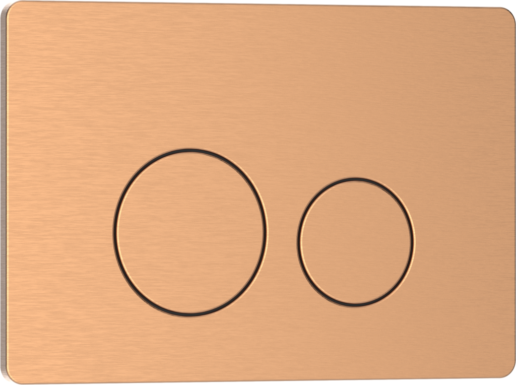 Кнопка смыва IBERICA BLANCA INOX-О нержавеющая сталь, розовое золото матовое (IB.B081.007.002) Кнопка смыва IBERICA BLANCA INOX-О нержавеющая сталь, розовое золото матовое (IB.B081.007.002)