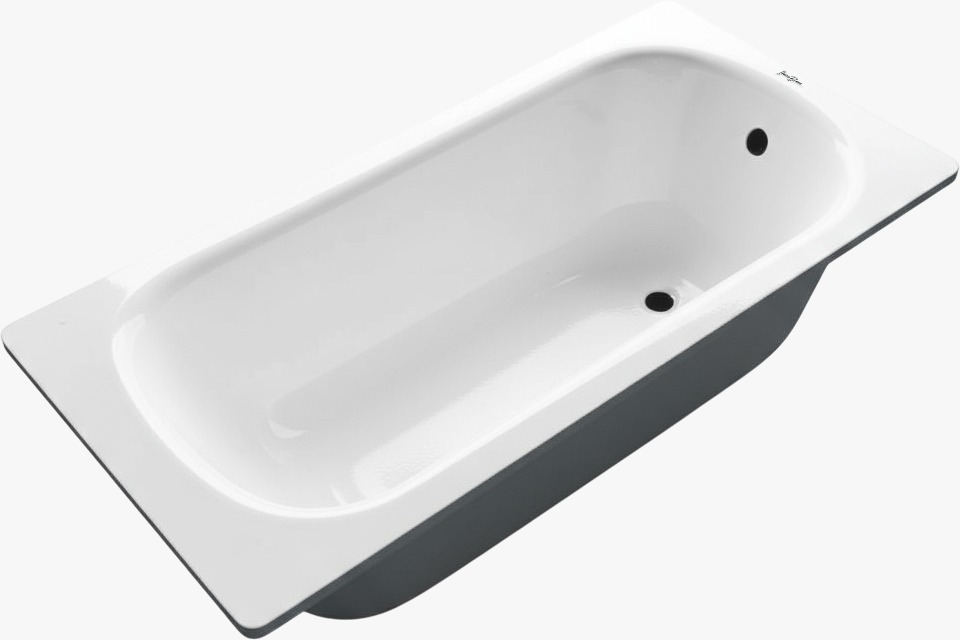 Ванна на ножках стальная IBERICA BLANCA белая 1300х700 мм (IB130-70-39-NN)