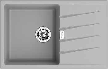 RIVELATO Мойка RAUM 78  1-чаша 780*500мм grigio metallizzato арт. RIVELATO Мойка RAUM 78  1-чаша 780*500мм grigio metallizzato арт.