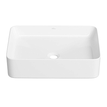 Накладная раковина для ванной комнаты Wellsee Mint 338102000: прямоугольная раковина, ширина умываль
