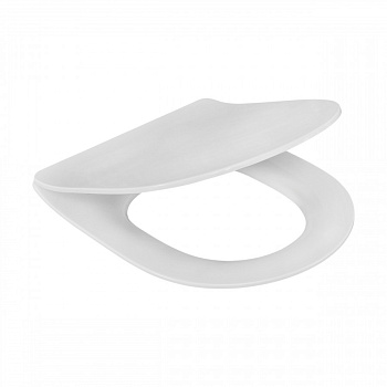 LEON SLIM Сиденье и крышка для унитаза, дюропласт., с механизмом Soft-Closing, белое. ROCA LEON SLIM Сиденье и крышка для унитаза, дюропласт., с механизмом Soft-Closing, белое. ROCA
