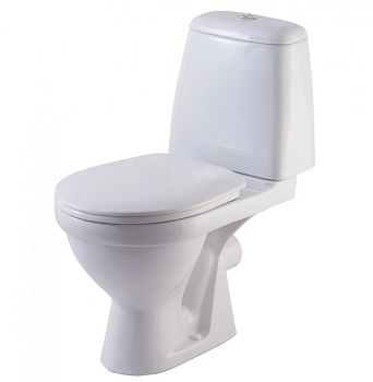 ПРЕМЬЕР Унитаз-компакт горизонт. вып. с арматурой, сиденьем, креплением, белый ROSA ПРЕМЬЕР Унитаз-компакт горизонт. вып. с арматурой, сиденьем, креплением, белый ROSA