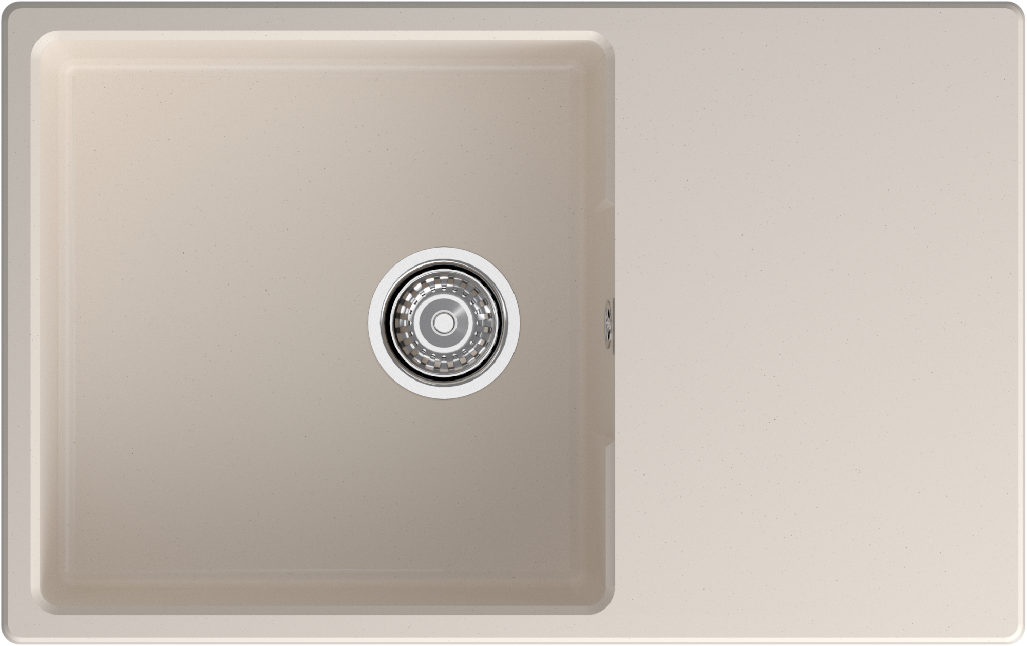 GRANFEST Мойка URBAN 678L  1-чаша+крыло 780*490мм белый арт.GF-UR- GRANFEST Мойка URBAN 678L  1-чаша+крыло 780*490мм белый арт.GF-UR-