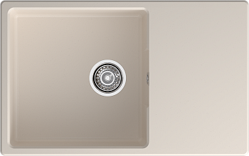 GRANFEST Мойка URBAN 678L  1-чаша+крыло 780*490мм белый арт.GF-UR- GRANFEST Мойка URBAN 678L  1-чаша+крыло 780*490мм белый арт.GF-UR-