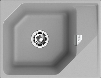 RIVELATO Мойка LOCUS 65  1-чаш 650*500 grigio metallizzato арт. RIVELATO Мойка LOCUS 65  1-чаш 650*500 grigio metallizzato арт.
