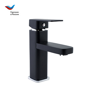 ЦВЕТ Смеситель для умывальника , одноручный, Н10 черный,  СЛАВЕН, Н1Ч., ПОД ЗАКАЗ
