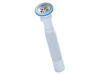 Сифон гофрированный 1 1/4"*40, ANI PLAST Сифон гофрированный 1 1/4"*40, ANI PLAST