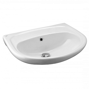 АНИМО Умывальник б/отв. 60 см., хр.кольцо, крепление, САНТЕК АНИМО Умывальник б/отв. 60 см., хр.кольцо, крепление, САНТЕК