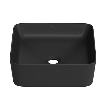 Накладная раковина для ванной комнаты Wellsee Mint 338103000: квадратная раковина, ширина умывальник