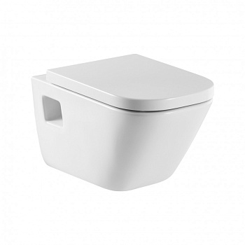 GAP Чаша подвесного унитаза, белая.  ROCA GAP Чаша подвесного унитаза, белая.  ROCA