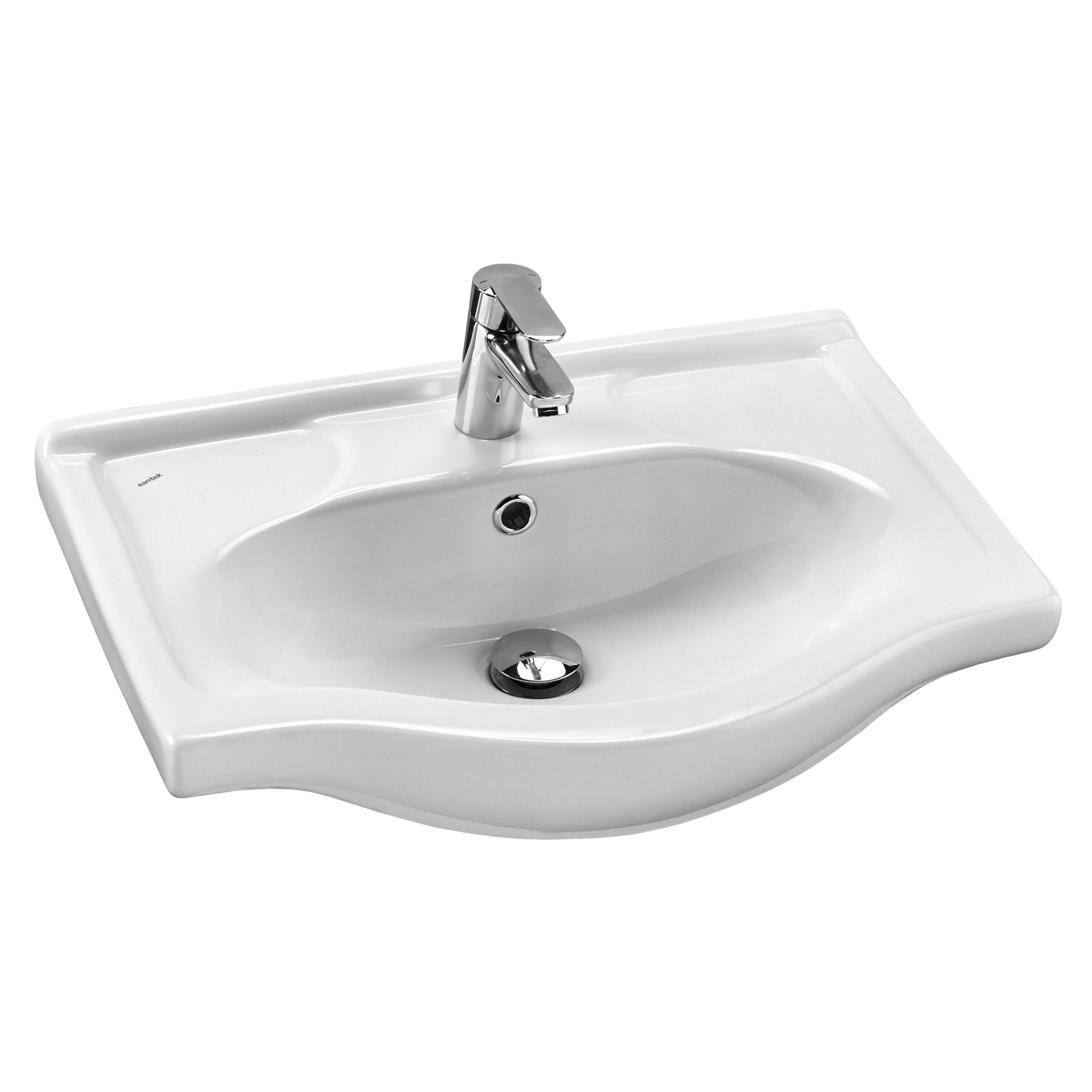 Раковина SANTEK Селигер 60 мебельная белый (WH110268) Раковина SANTEK Селигер 60 мебельная белый (WH110268)