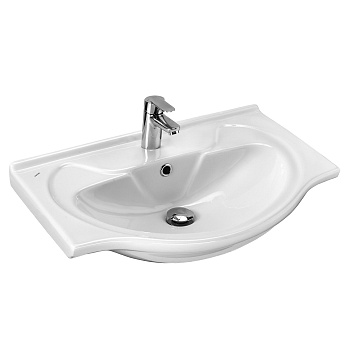 Раковина SANTEK Байкал 65 мебельная белый (WH109651) Раковина SANTEK Байкал 65 мебельная белый (WH109651)